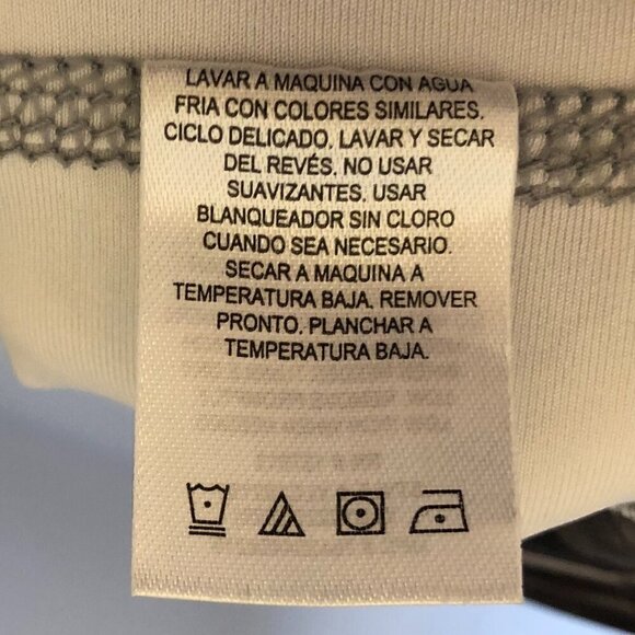 Marika Sport Black and Gray Print Capri Yoga Pants Size S EUC - Picture 9 of 9